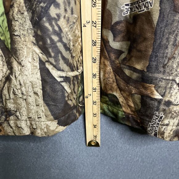Vtg Walls Water-Pruf Hunters‎ Camouflage Full Zip Jacket Large Advantage Timber - Picture 11 of 11
